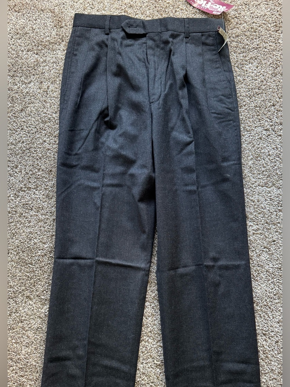 Evan Picone Black Men's Dress Pants